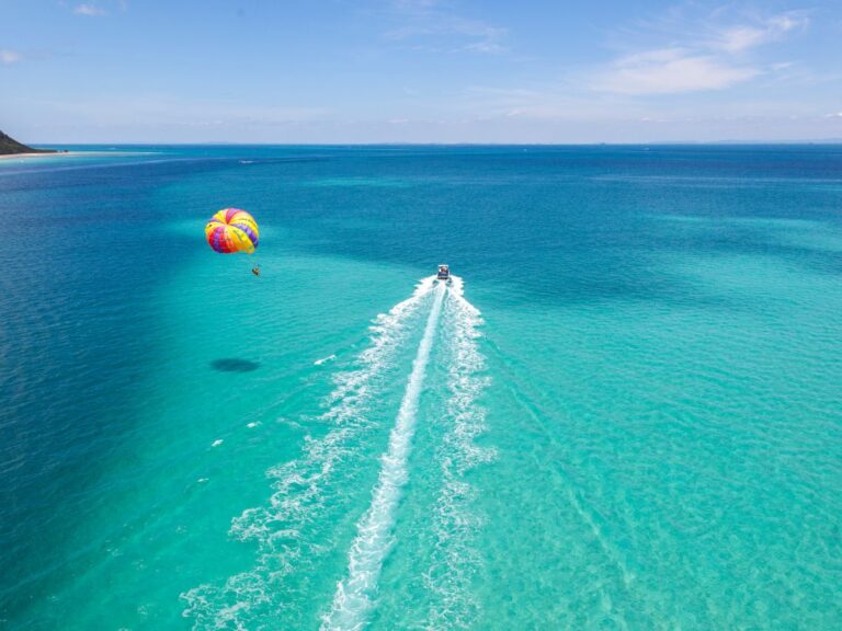 elephant beach parasailing andaman islands