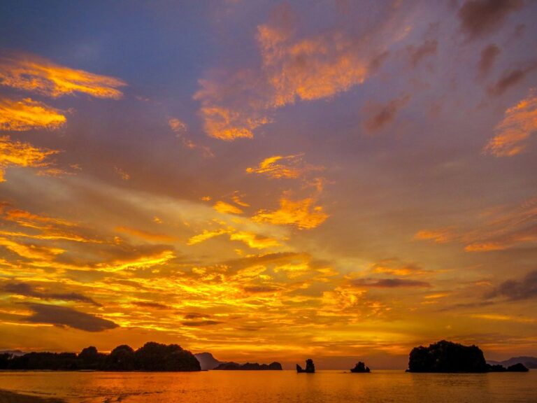 langkawi island sunset