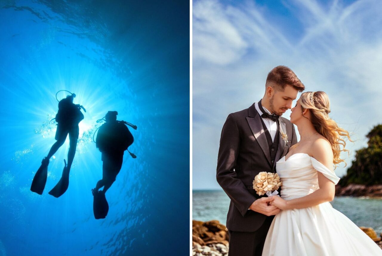Honeymoon on a Private Scuba Diving Yacht Charter